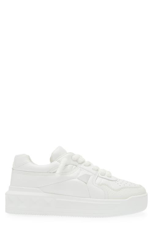 One Stud Xl Sneaker In 0bo- Bianco Product Image