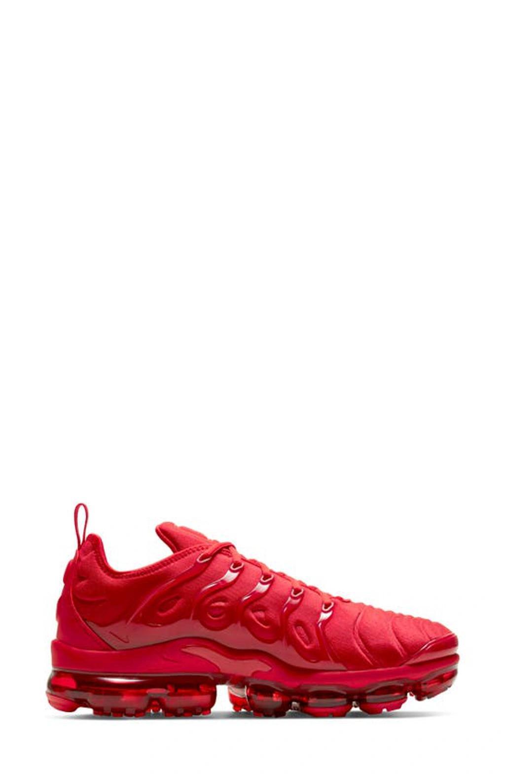 Men's Air Vapormax Plus Running Sneakers From Finish Line In Red Product Image