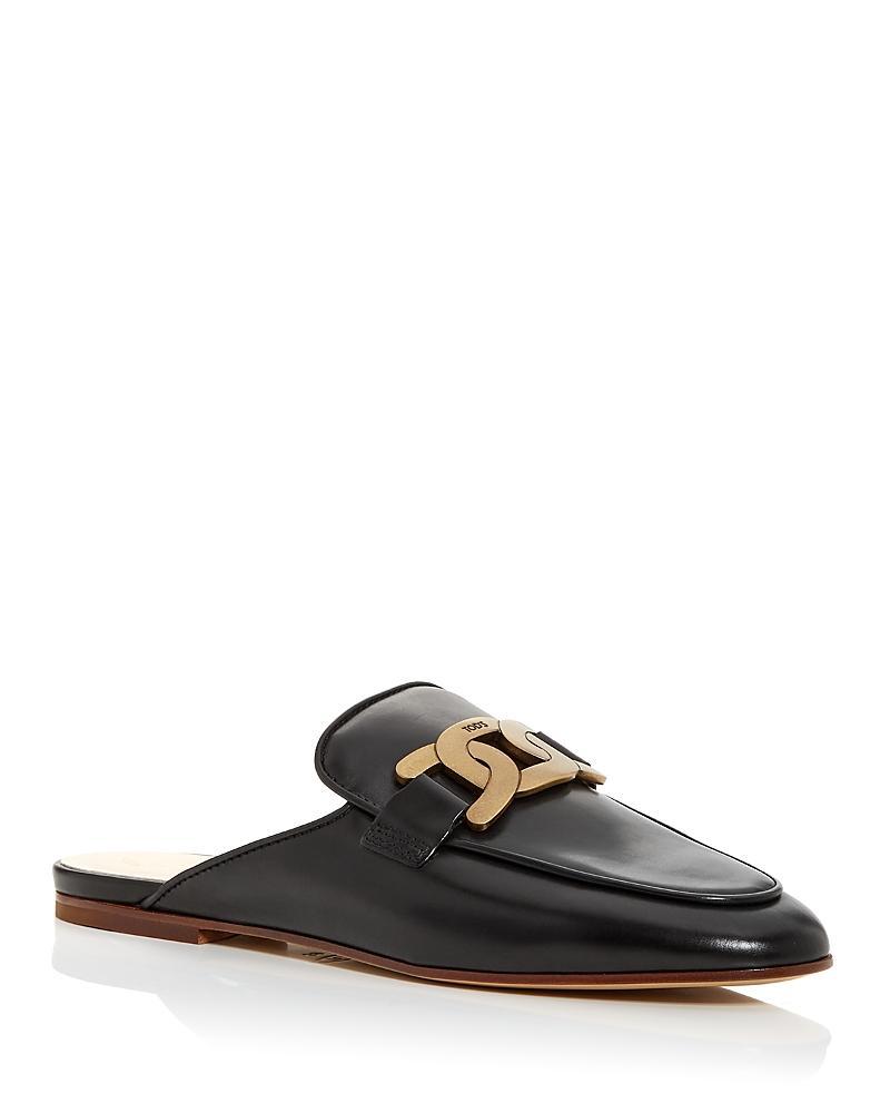 Tods Womens Sabot Loafer Mules Product Image