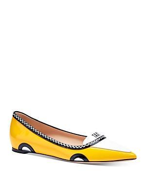 Womens Gogo Patent Leather Flats Product Image