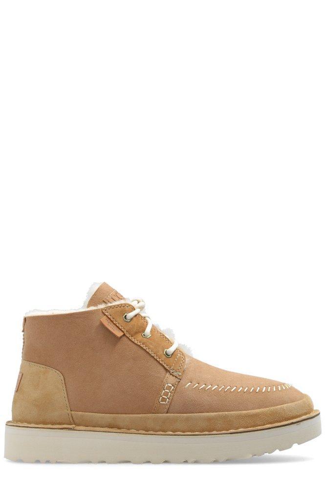 UGG Neumel Lace-up Boots In Beige Product Image