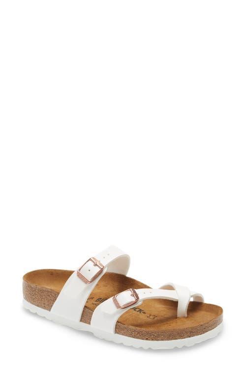 Birkenstock Womens Mayari Sandals - Shoes White/White Product Image