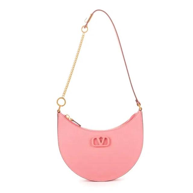 VALENTINO GARAVANI Pink Mini Vlogo Signature Bag Product Image