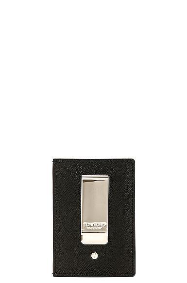 TOM FORD Money Clip Cardholder In Black Product Image