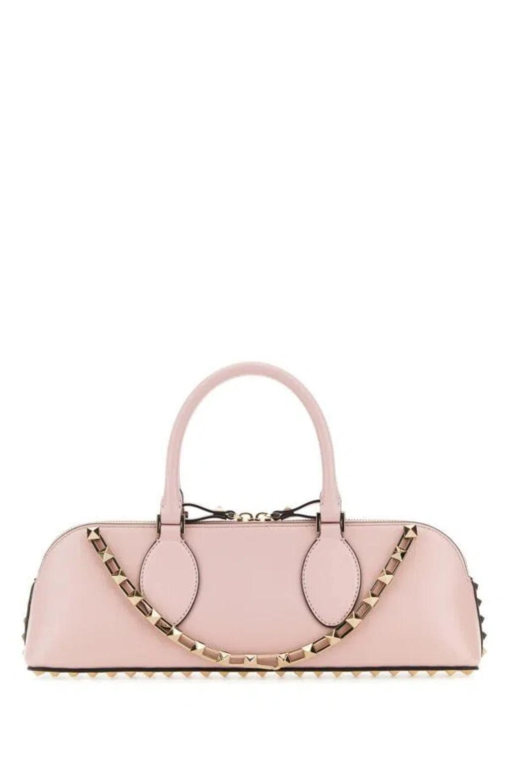 VALENTINO GARAVANI Rockstud East In Pink Product Image