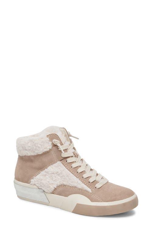 Dolce Vita Zilvia Faux Shearling High Top Sneaker Product Image