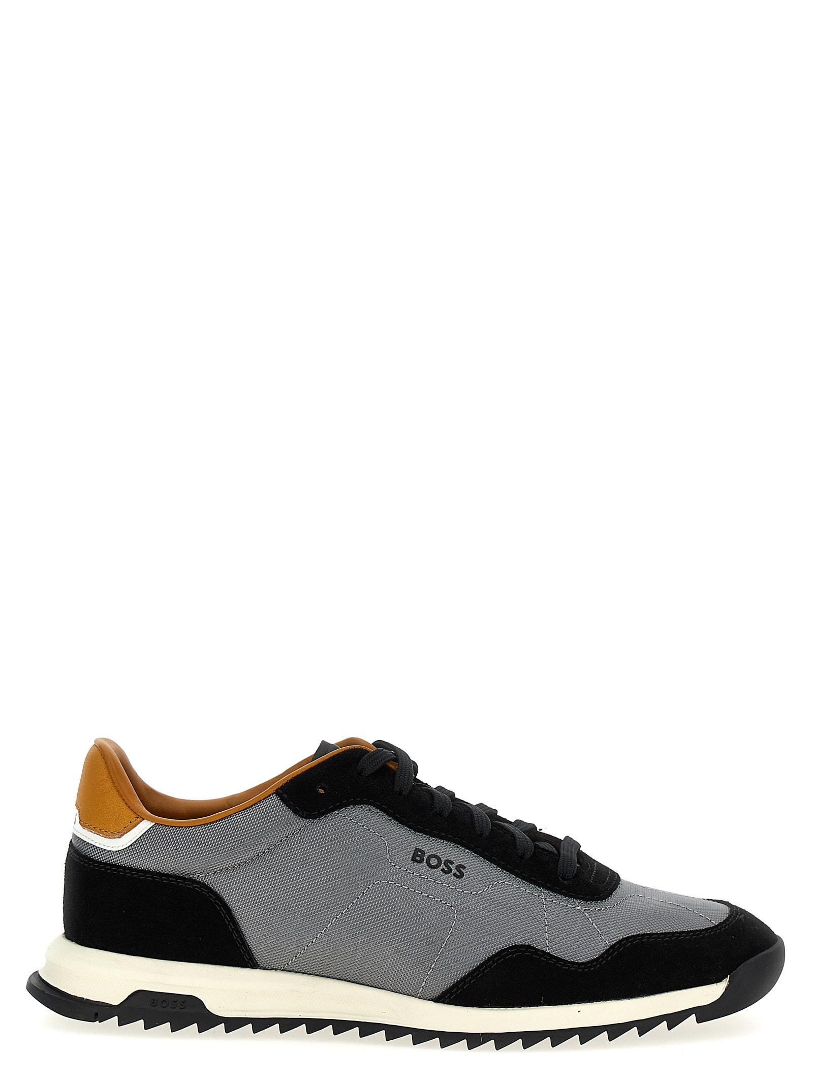 HUGO BOSS Zayn Sneakers In Gray Product Image