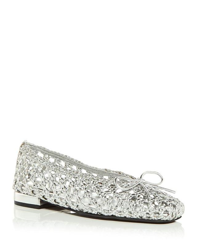Jeffrey Campbell Womens My Weave Woven Flats Product Image