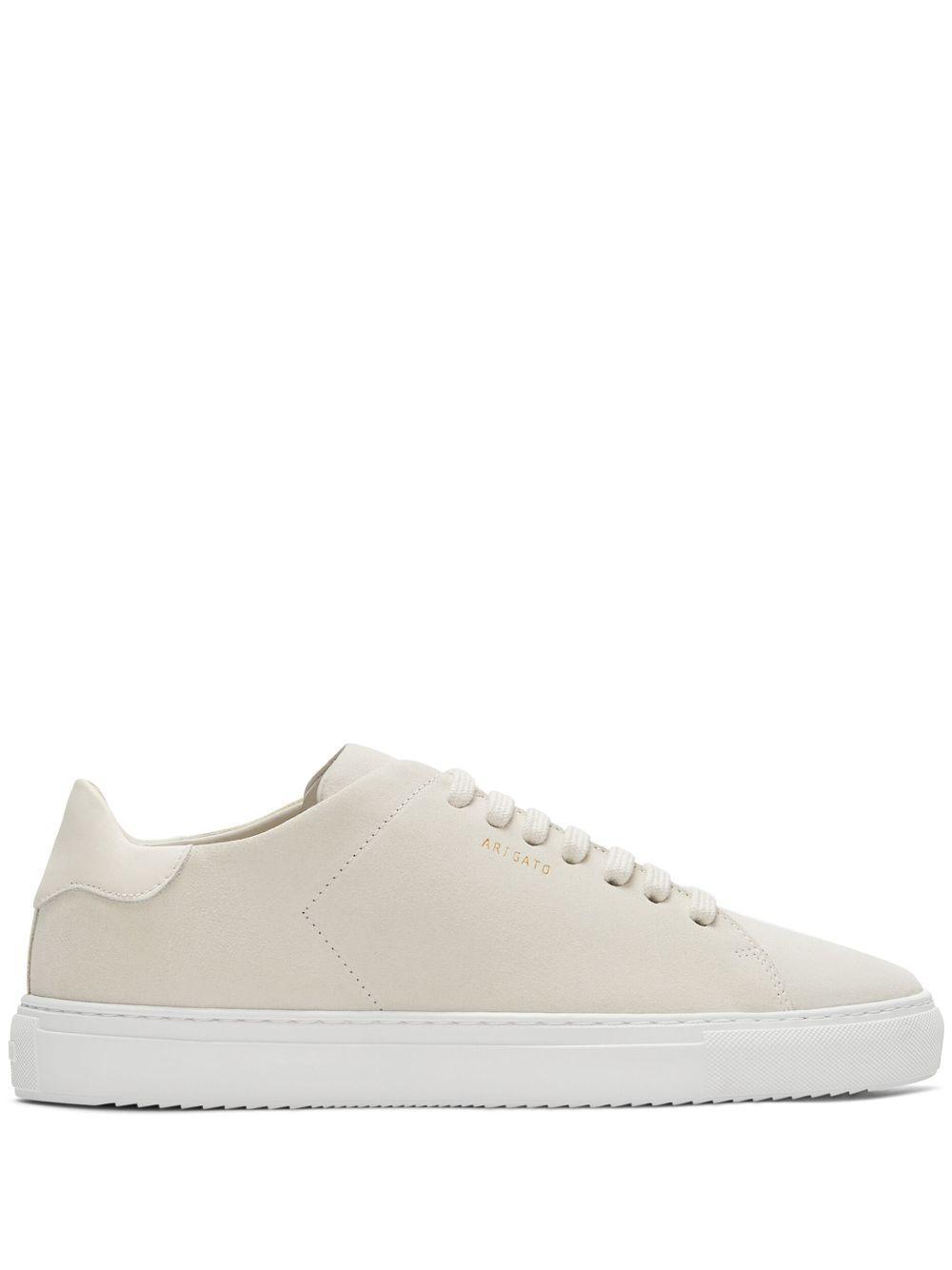 AXEL ARIGATO Logo-print Suede Sneakers In Neutrals Product Image