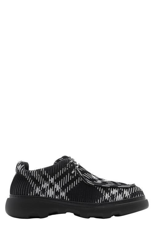 Mens Check Woven Creeper Shoes Product Image