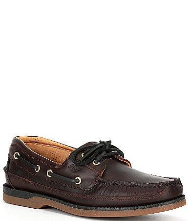 Sperry Mens Mako Leather Gold 2 Product Image