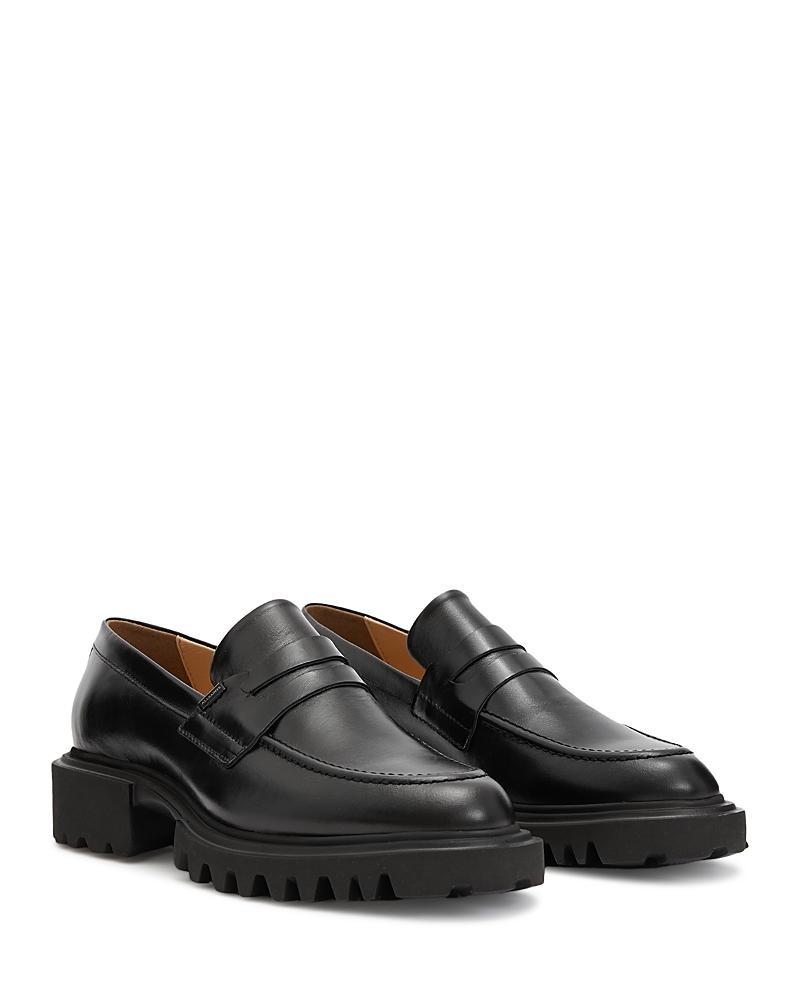 AllSaints Lola Lug Sole Penny Loafer Product Image