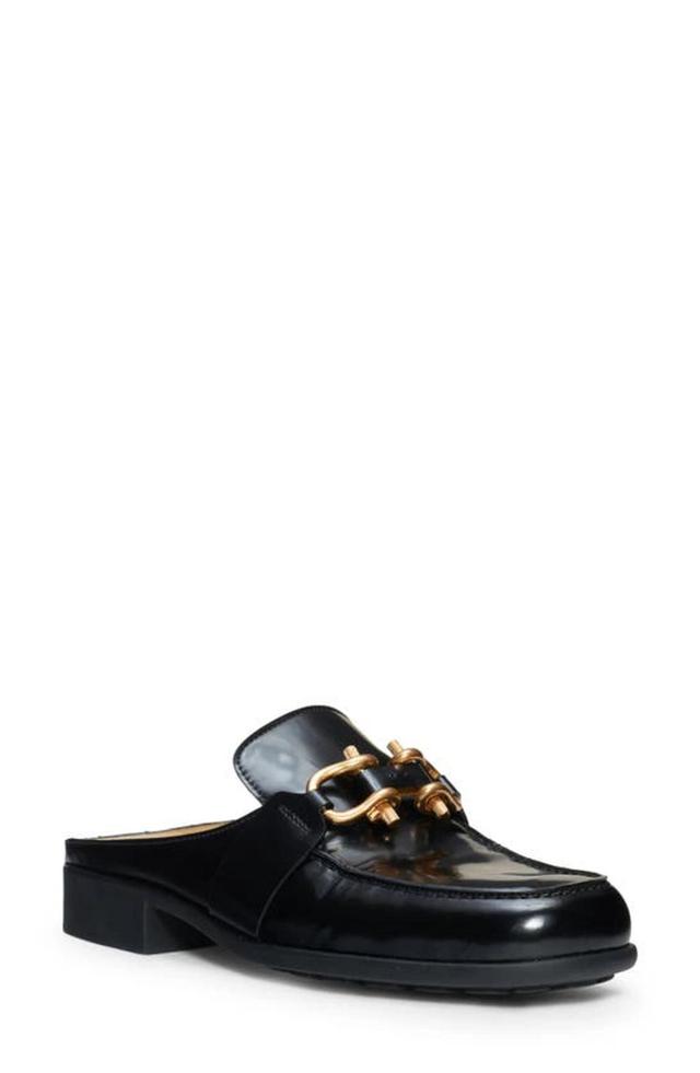 Monsieur Bit Loafer Mule In Black Product Image