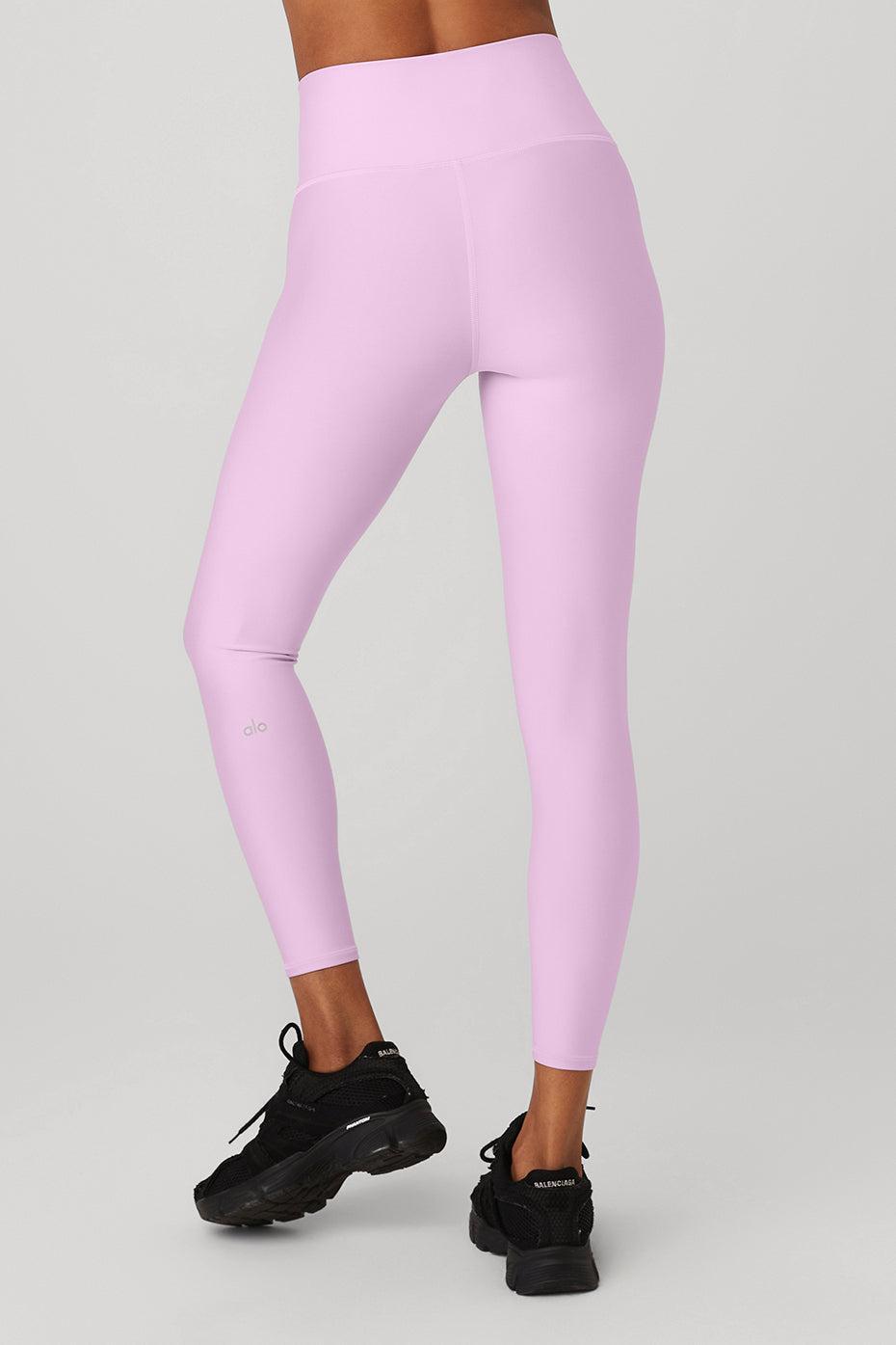 7/8 High-Waist Airlift Legging - Sugarplum Pink Female Product Image