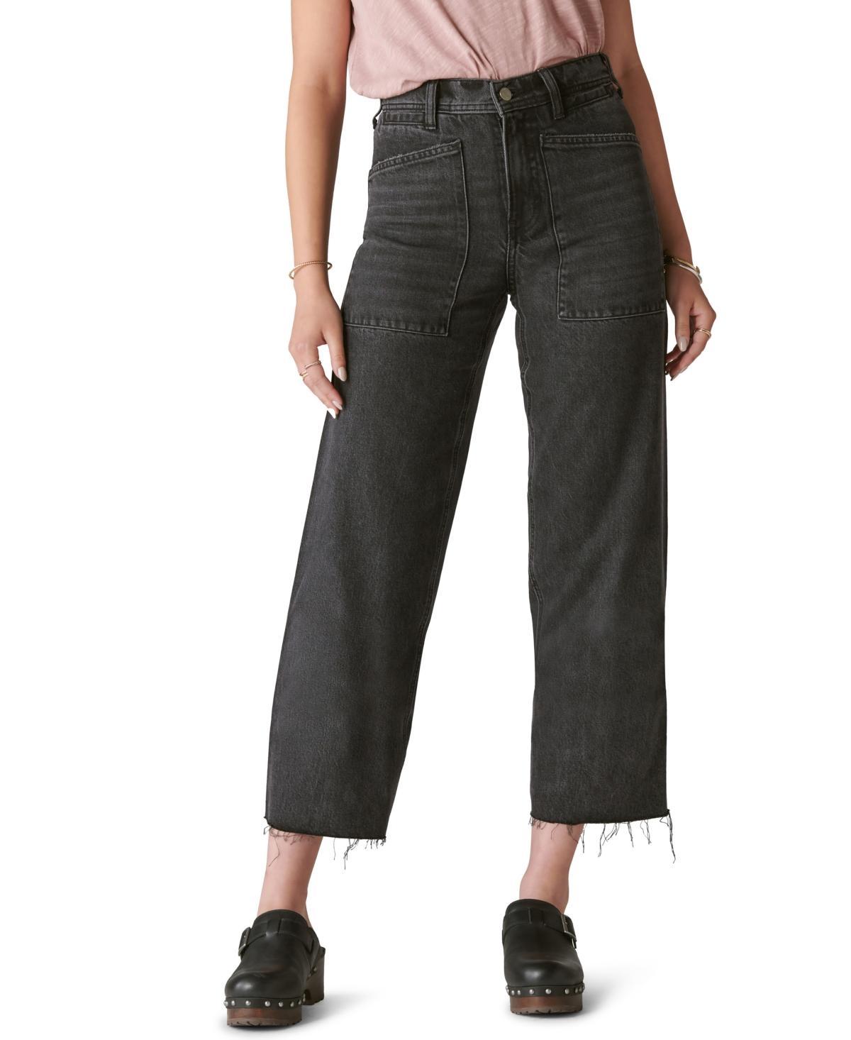 Lucky Brand Lucky Legend High Waist Wide Leg Jeans Product Image