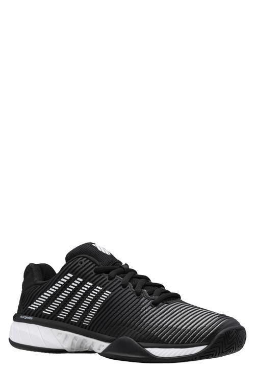 K-Swiss Mens K-Swiss Hypercourt Express 2 - Mens Basketball Shoes Black/White/High Rise Product Image