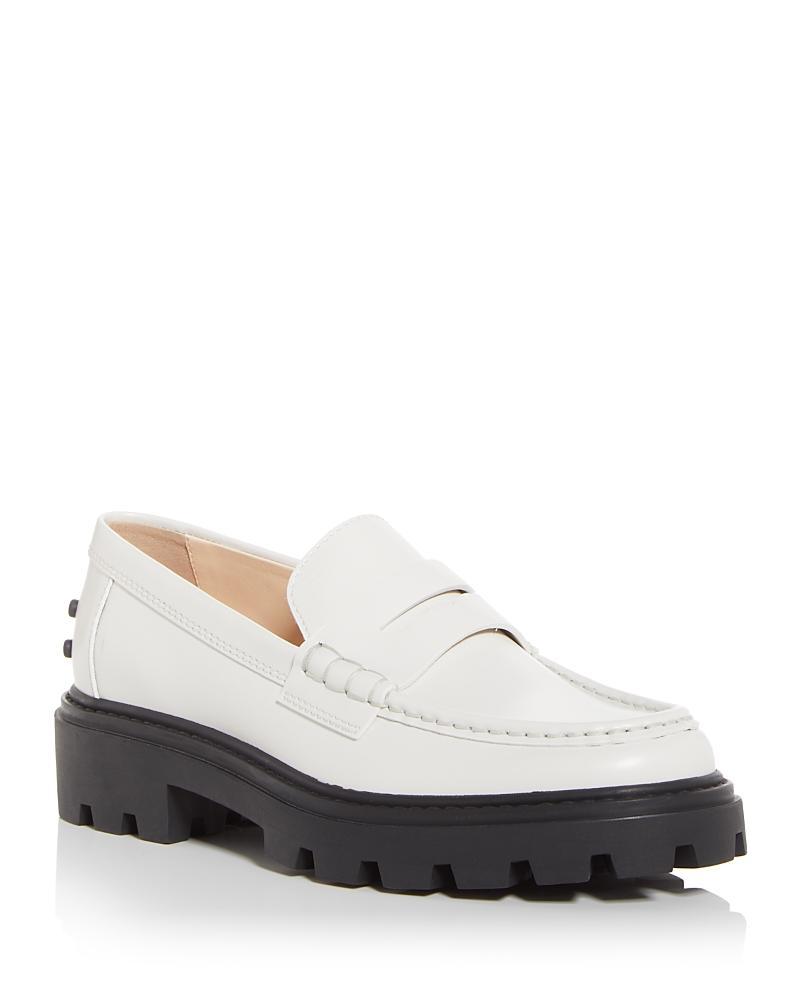 Tods Lug Sole Penny Loafer Product Image