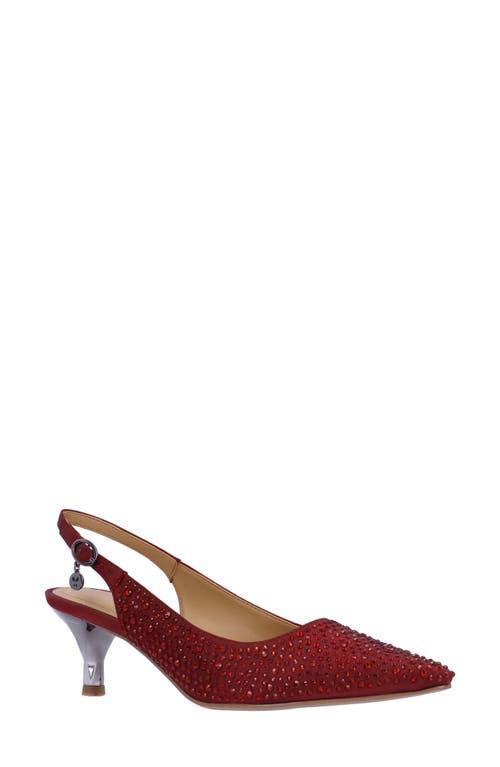 J. Rene Ferryanne Pointed Toe Slingback Pump Product Image