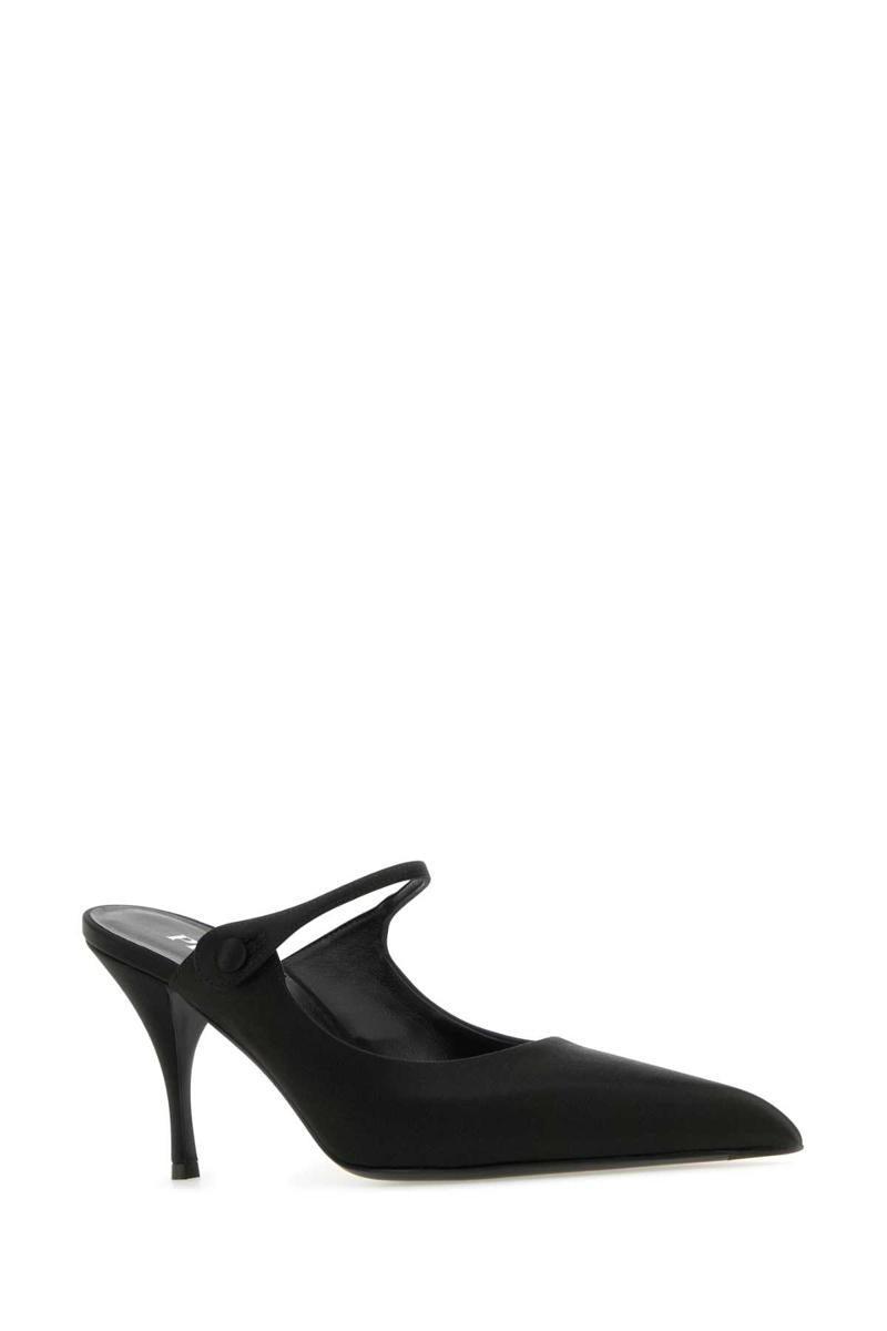 Black Satin Heels product image