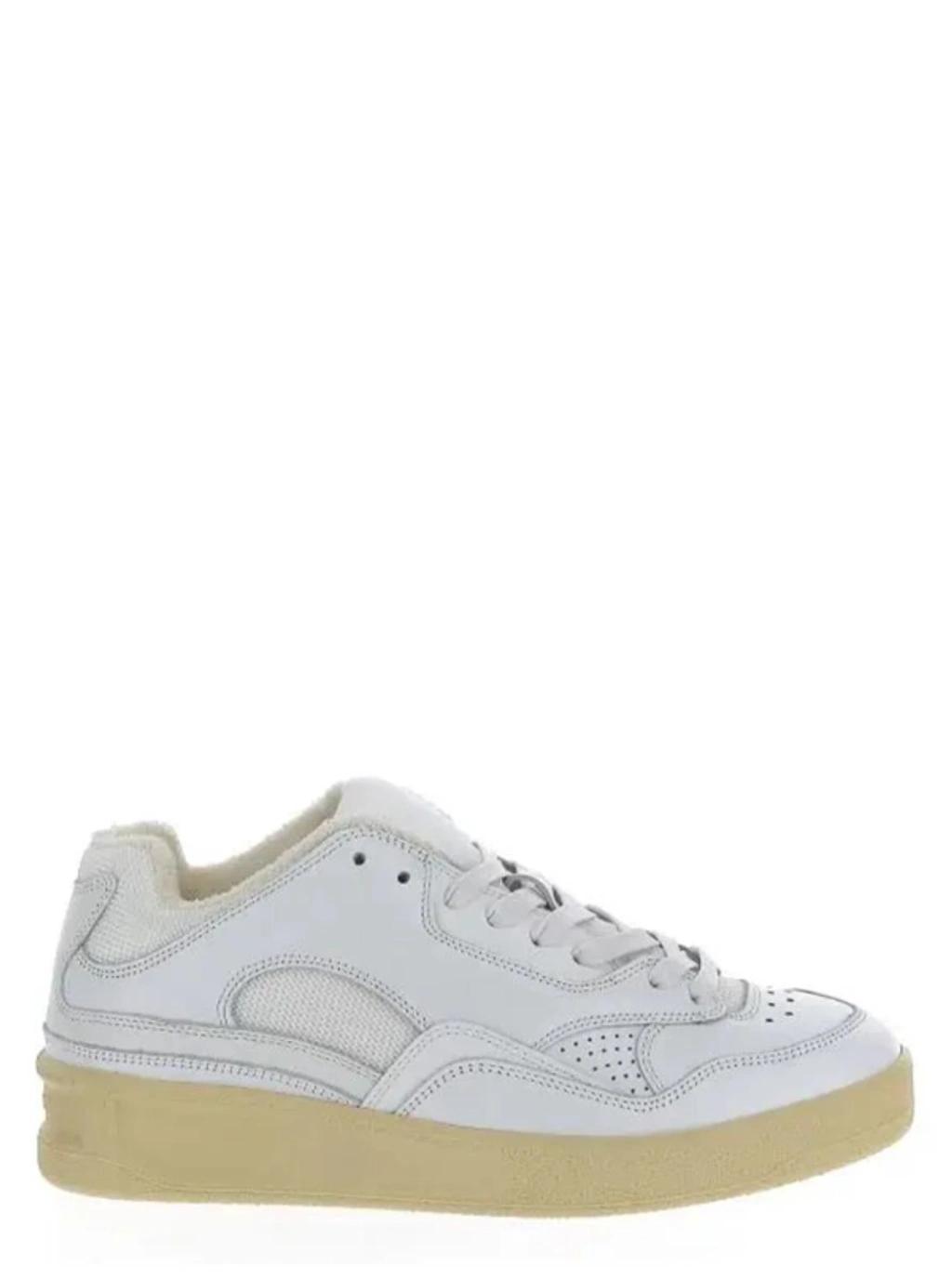 Basket Sneakers In White Product Image