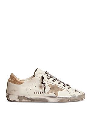 Golden Goose Womens Super-Star Live Love Low Top Sneakers Product Image