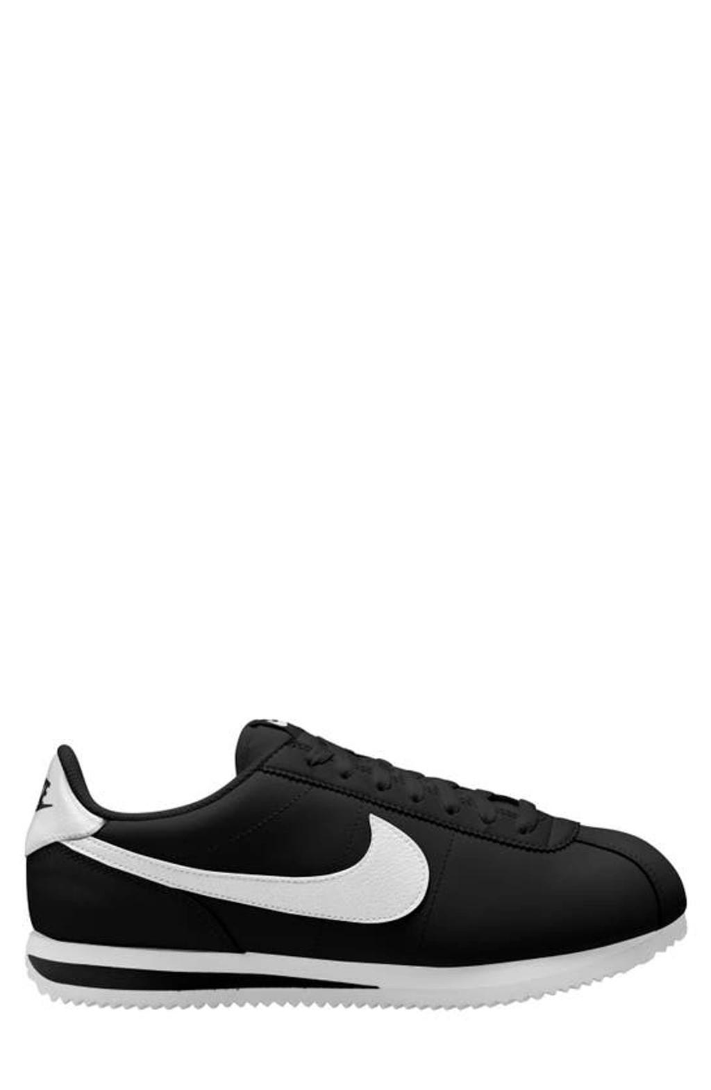 Nike Mens Nike Cortez - Mens Shoes Black/White Product Image