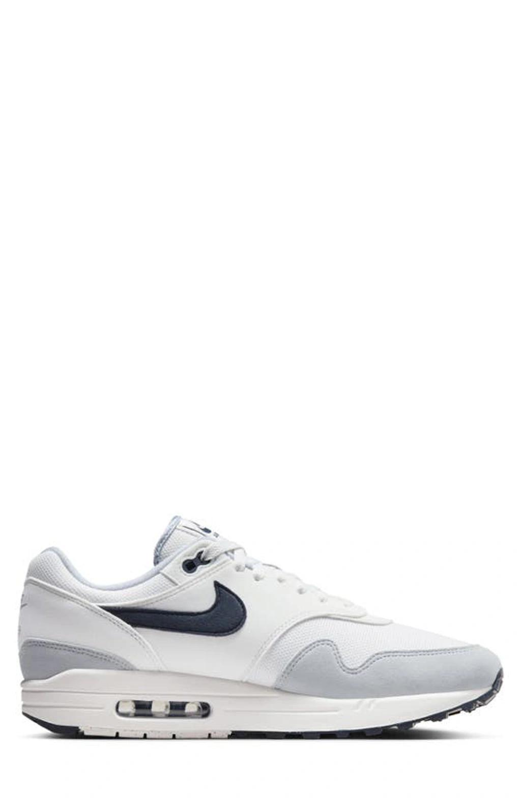 Men's Air Max 1 Casual Sneakers From Finish Line In Grey Product Image