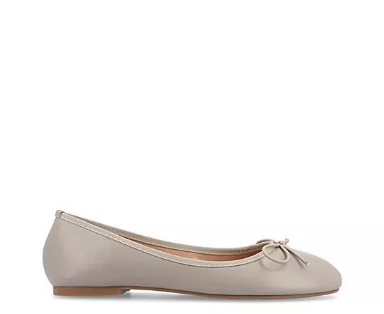 Journee Collection Vika Womens Ballet Flats Blue Product Image