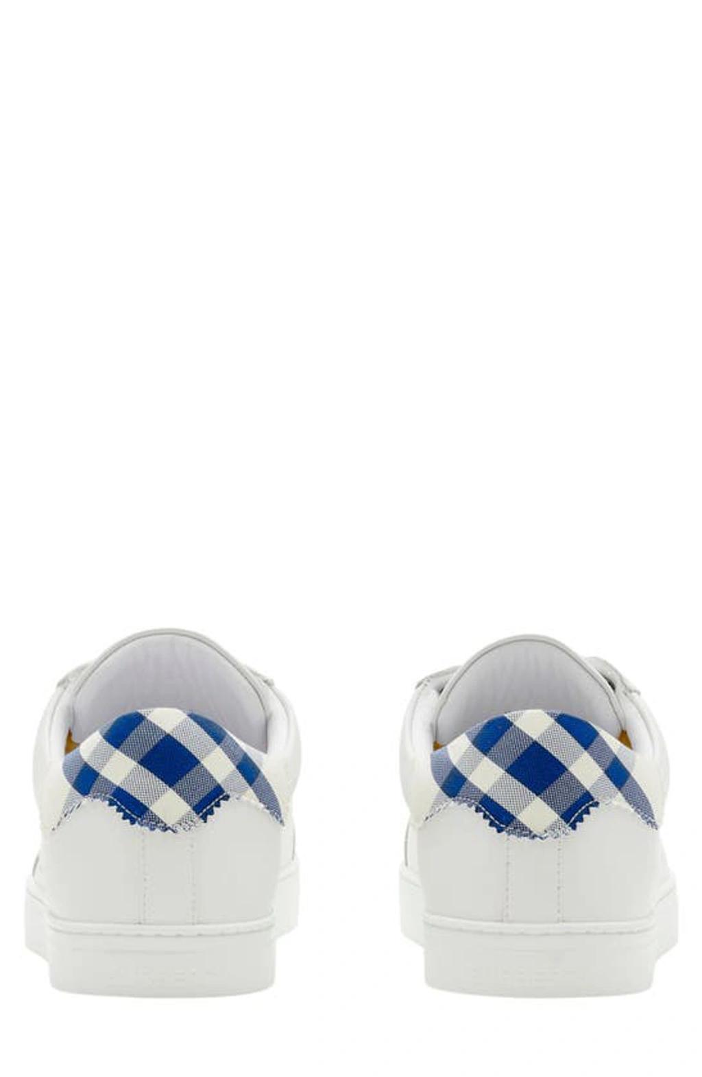 BURBERRY Robin Low Top Sneaker In White Product Image