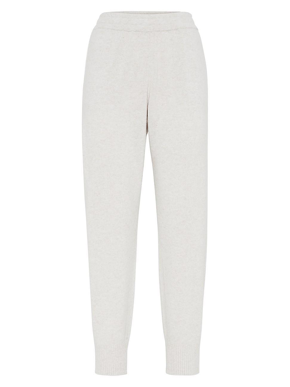 Womens Virgin Wool, Cashmere and Silk Knit Pants Product Image