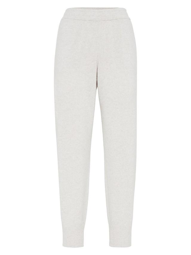 Womens Virgin Wool, Cashmere and Silk Knit Pants Product Image