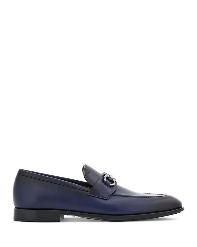 Ferragamo Mens Foster Leather Loafers Product Image