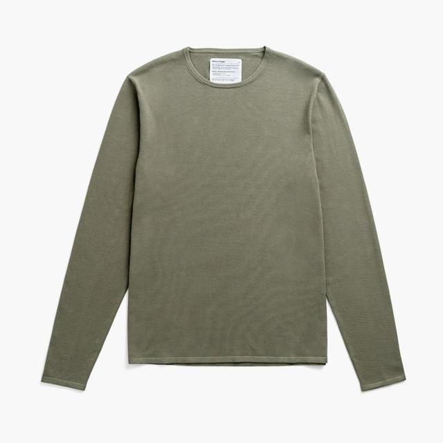 Olive Men’s Atlas Air Crewneck Sweater Product Image