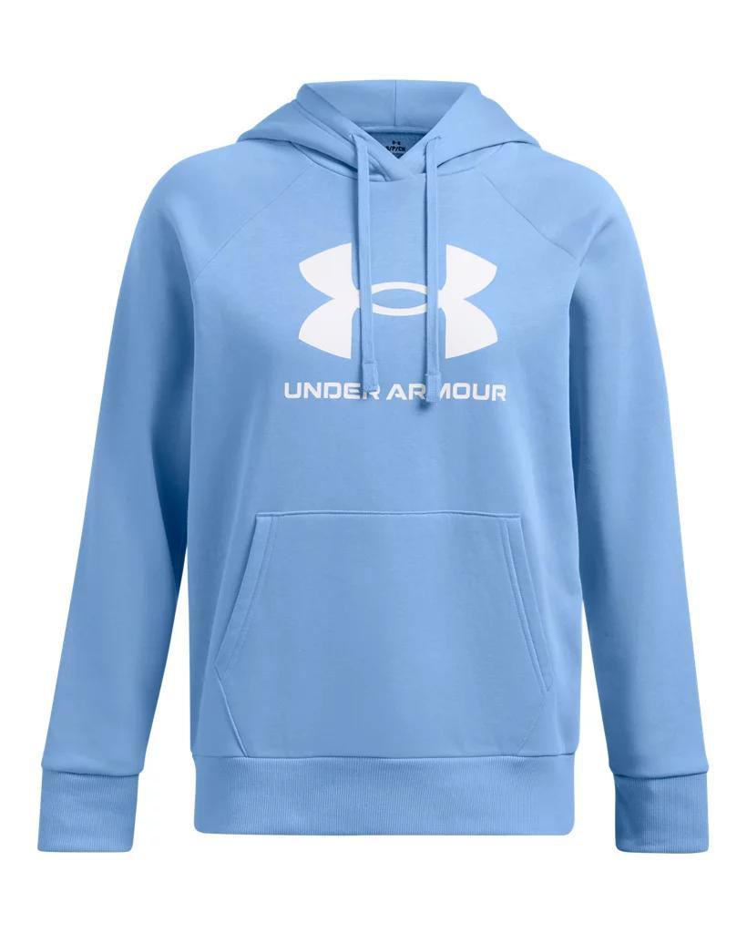 Women's UA Rival Fleece Big Logo Hoodie Product Image