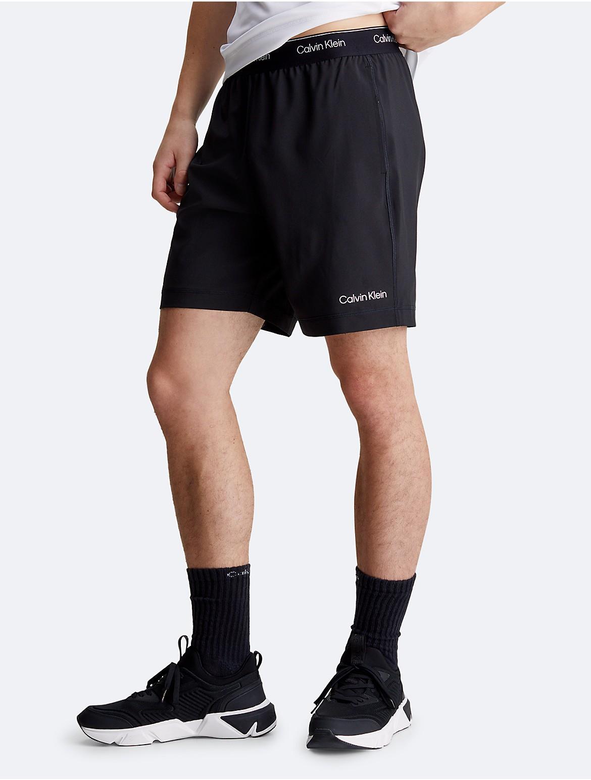 Calvin Klein Mens Modern Sport Woven Shorts - Black - XL Product Image