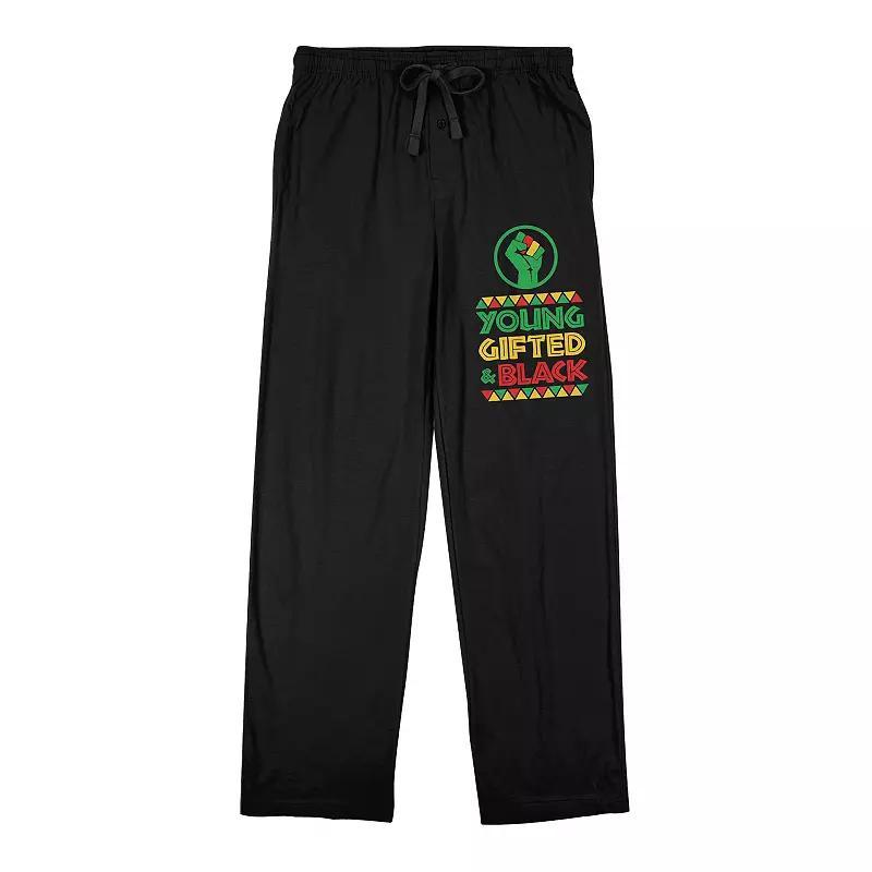 Mens Young And Gifted Pajama Pants Product Image