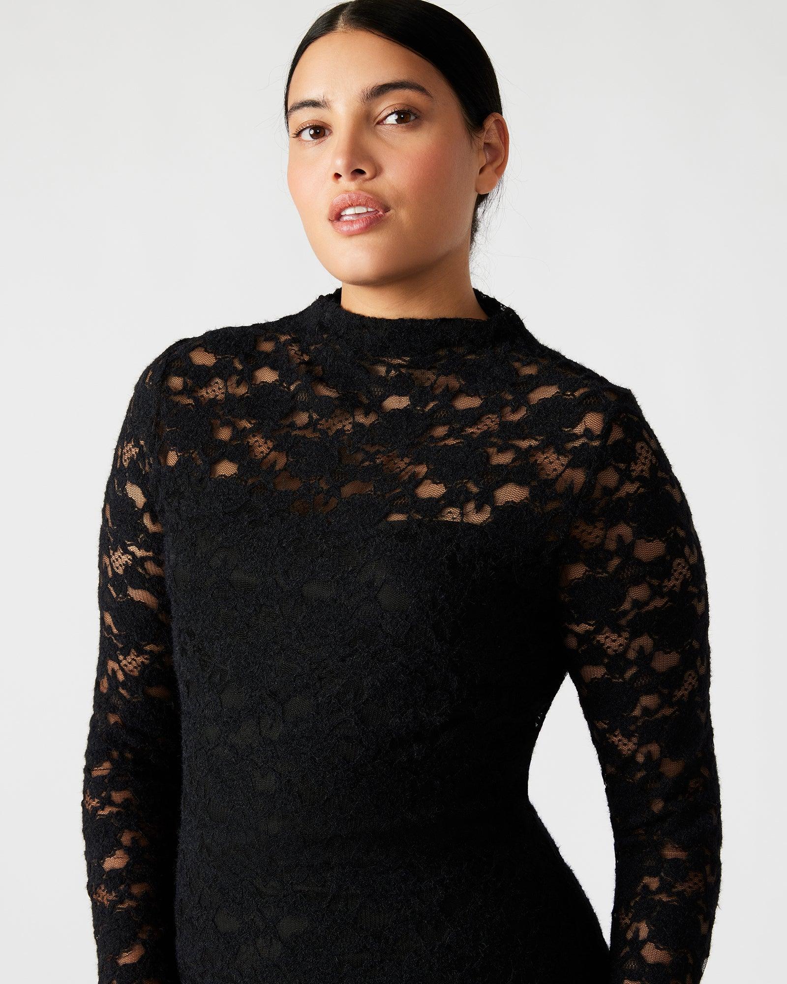 VIVIENNE LACE DRESS BLACK Female Product Image