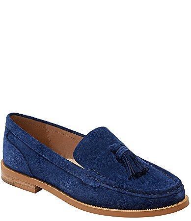 Jack Rogers Hunley Suede Tassel Loafers Product Image