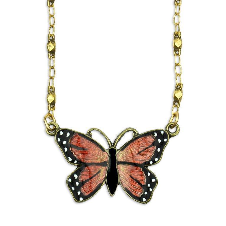 Classic Monarch Butterfly Pendant Necklace Product Image