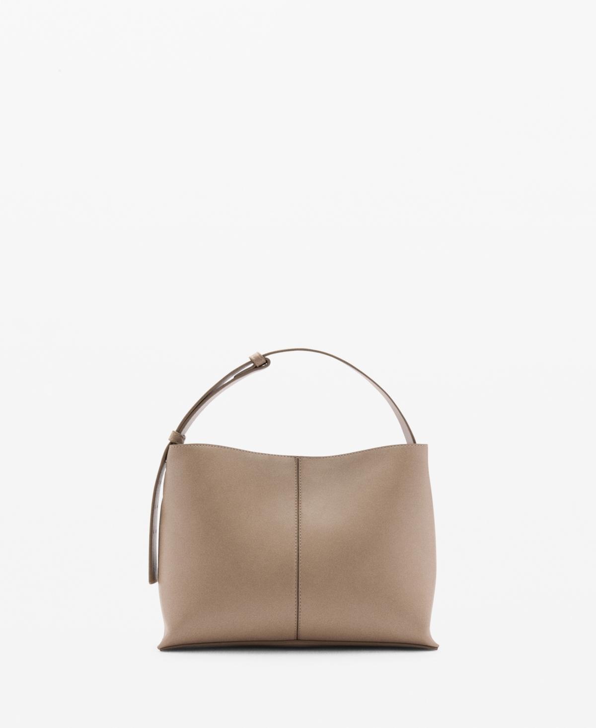 Mango Womens Mini Shopper Shoulder Bag Product Image