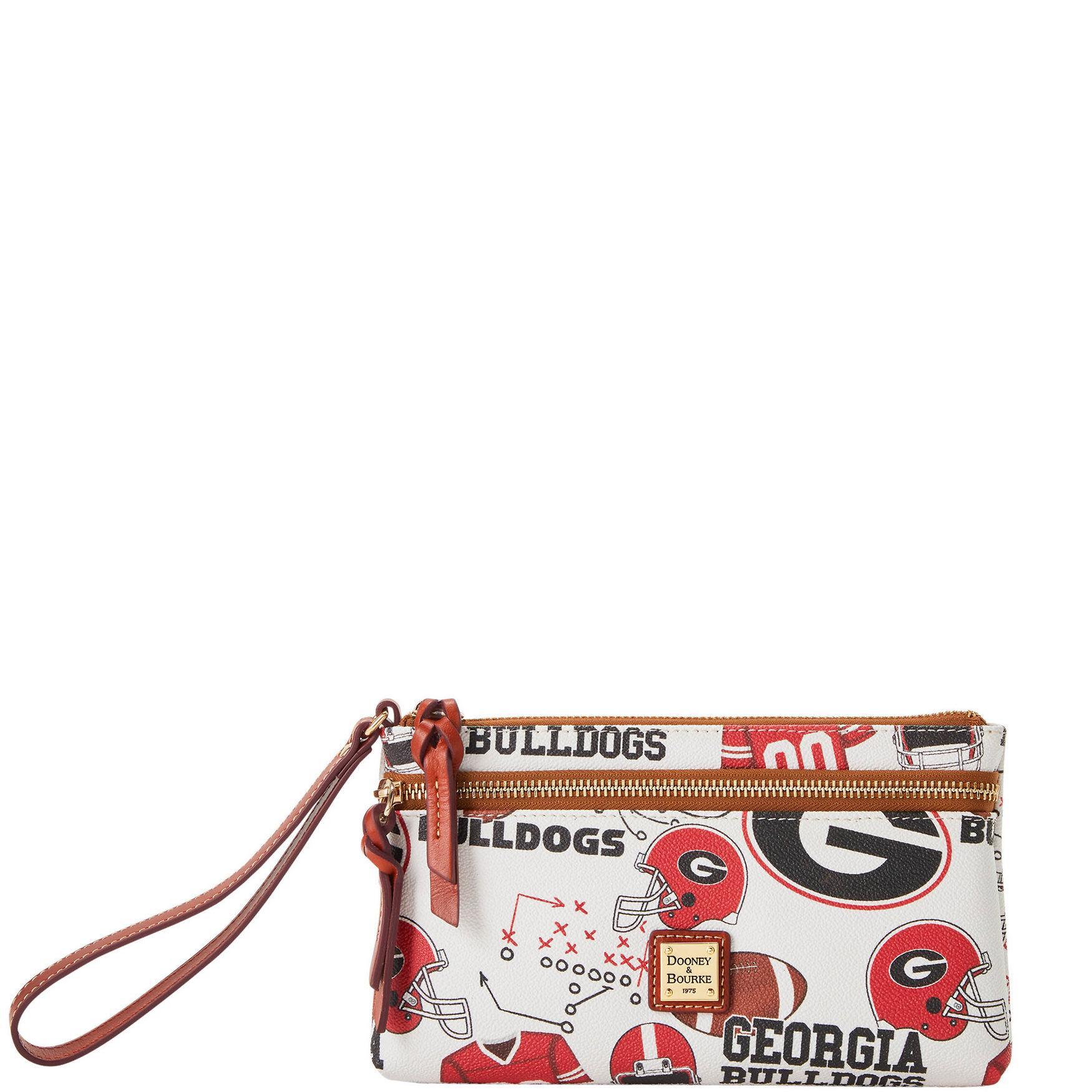 Dooney & Bourke NCAA University of Georgia Double Zip Wristlet Product Image