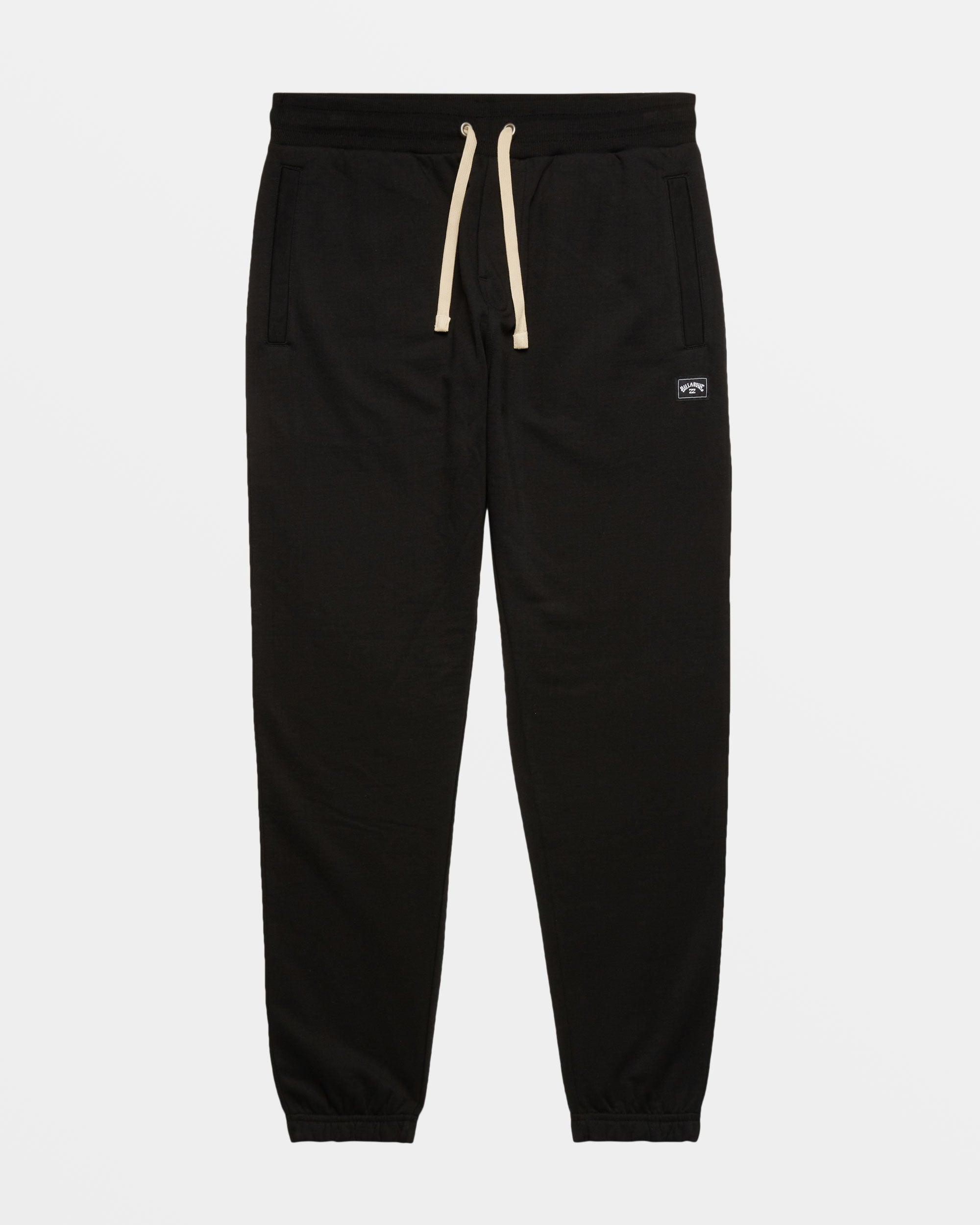 All Day Elastic Waist Sweatpants - Black/Black Male Product Image