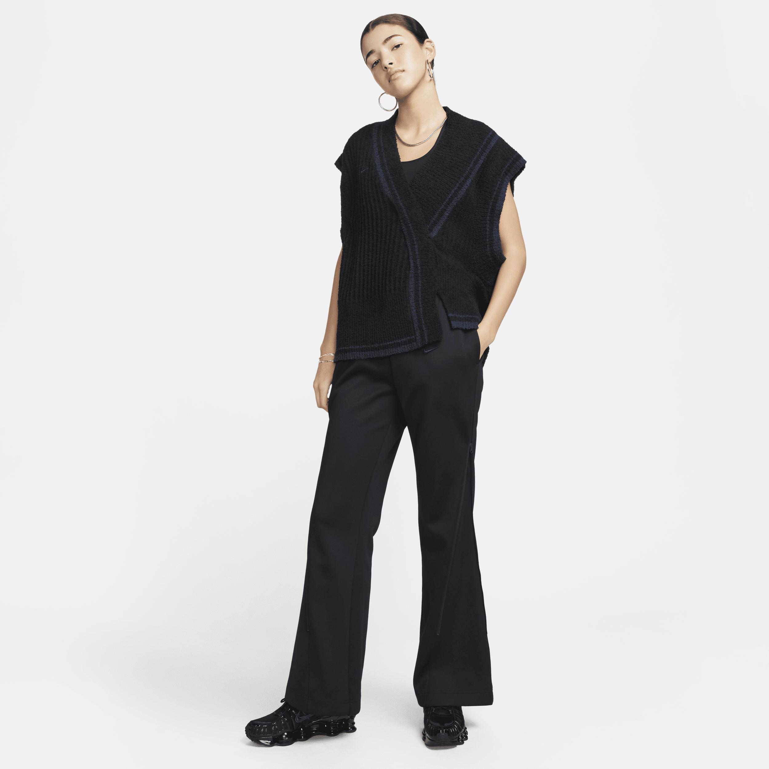 Women's Nike Sportswear Collection Mid-Rise Zip Flared Pants Product Image