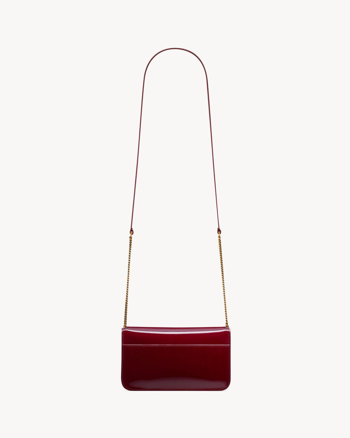 CASSANDRE phone holder in smooth leather | Saint Laurent | YSL.com Product Image