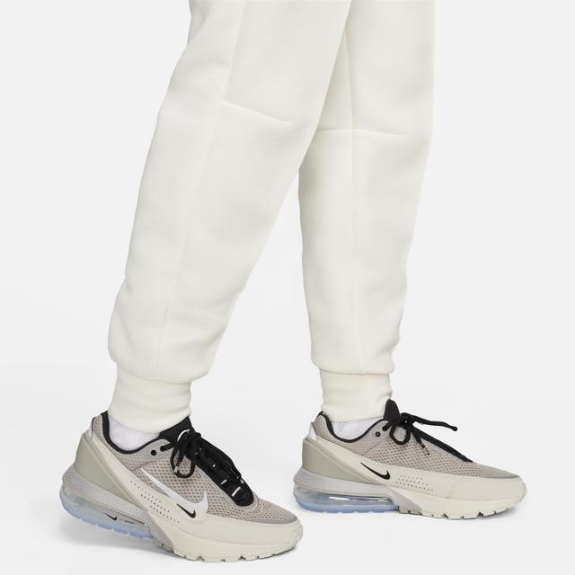 Nike Womens Nike NSW Tech Fleece MR Joggers - Womens Pale Ivory/Black Product Image