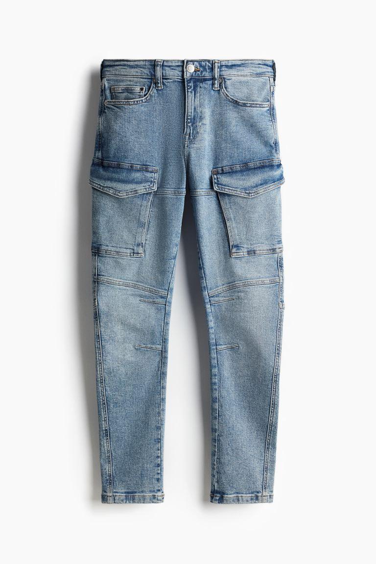 Slim Cargo Jeans Product Image