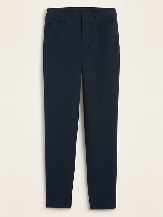 High-Waisted Pixie Straight Pants Product Image