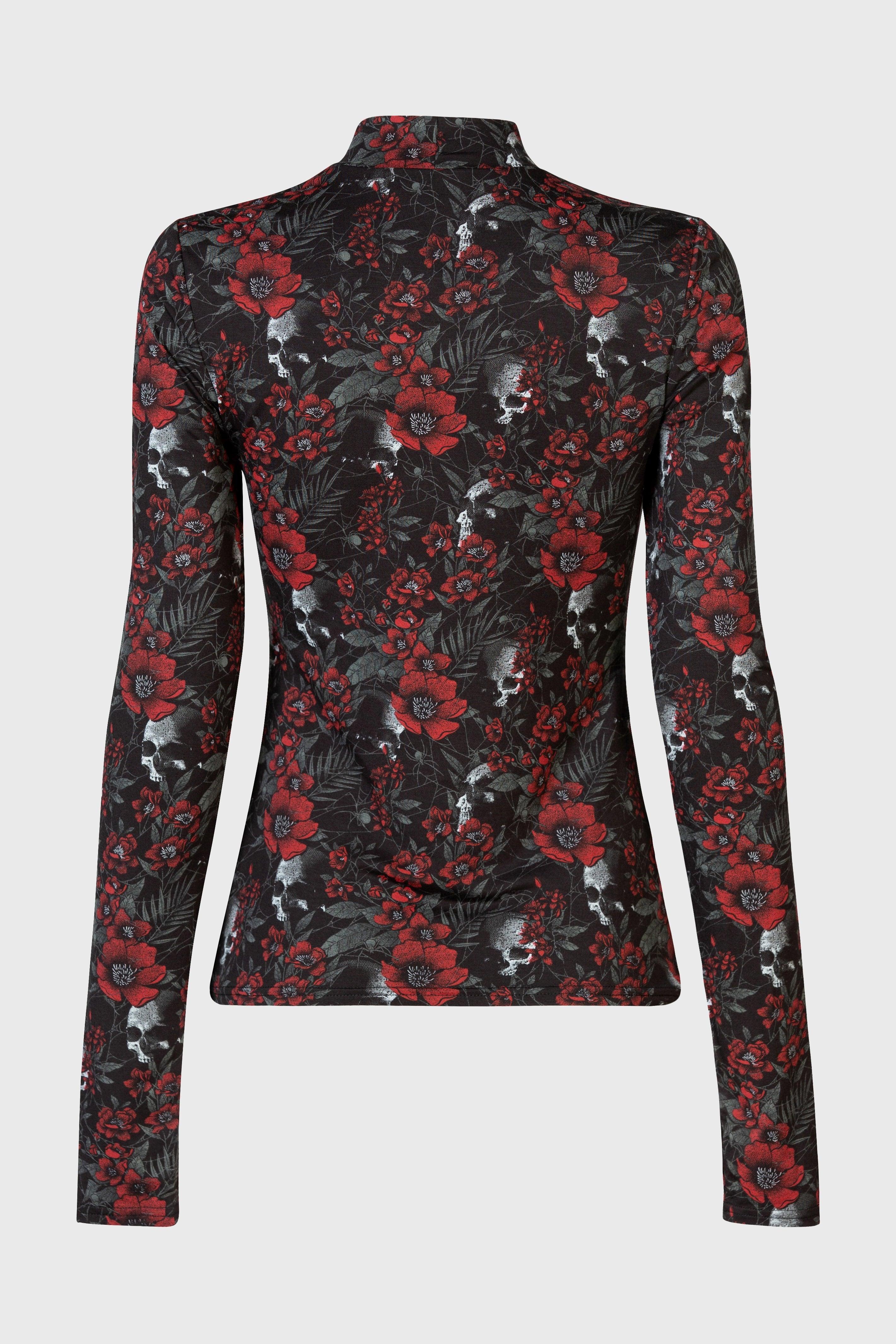 Pitiful Petals Long Sleeve Top Female Product Image