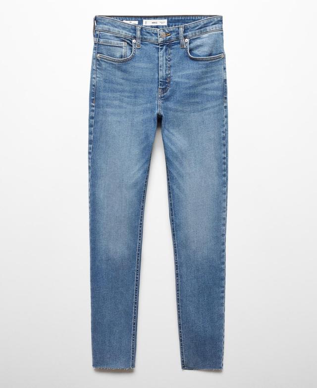 MANGO Crop Skinny Jeans Product Image