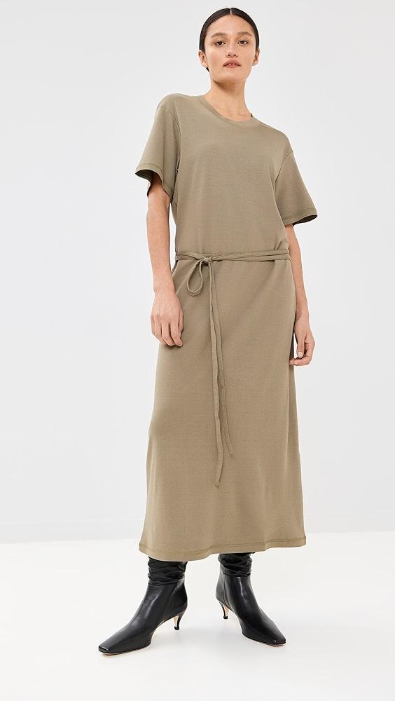 Lemaire Belted Rib T-Shirt Dress | Shopbop Product Image